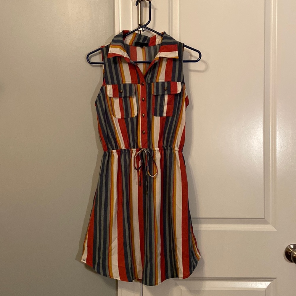 stripped dress